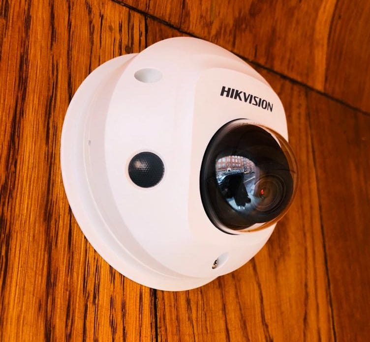 334 Hikvision Mini Dome CCTV Camera